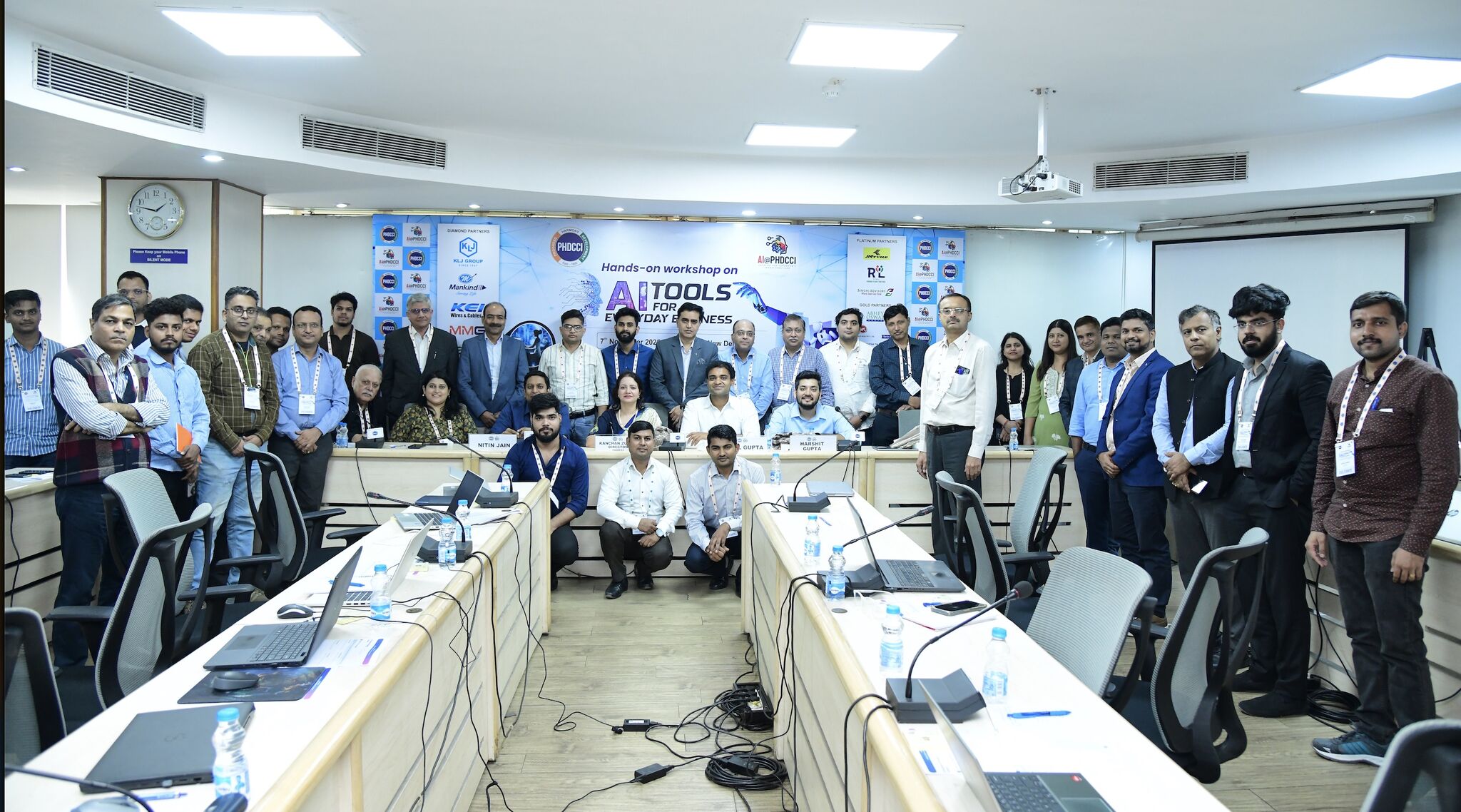 Group photograph with all participants