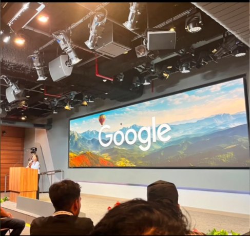 The keynote stage